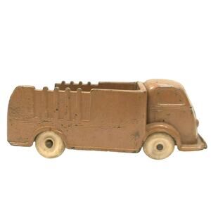 Vintage Auburn Rubber 1937 International Cabover Truck Brown